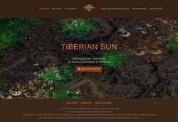 Posnetek zaslona tiberiansun.ru