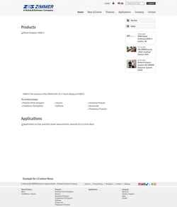 Skjermdump www.zes.com