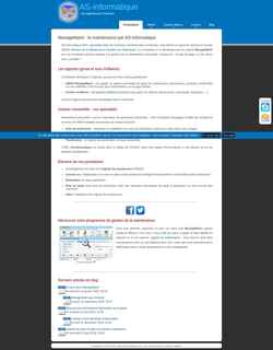 Screenshot www.as-informatique.com