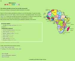 Captura de pantalla www.africabib.org