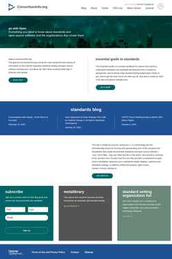 Captura de tela consortiuminfo.org