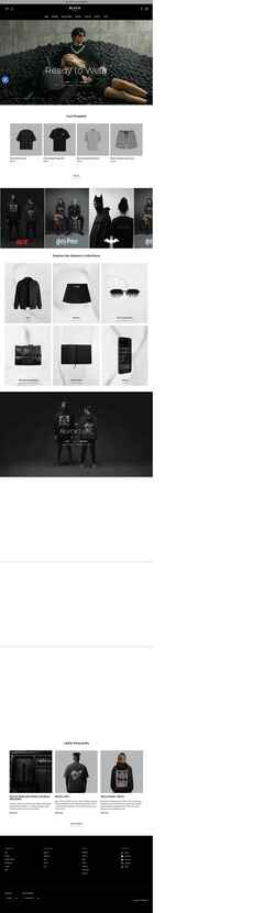 Скриншот blvck.com