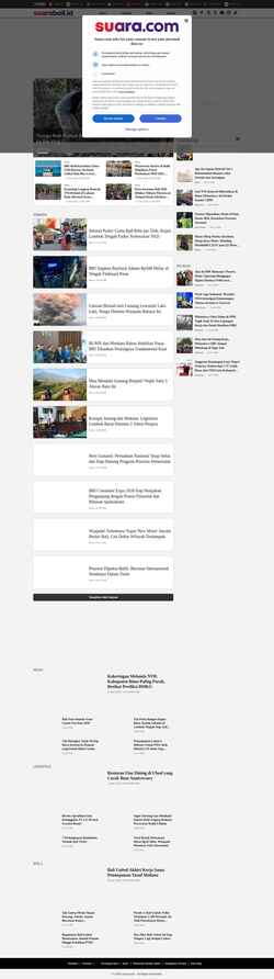 Screenshot bali.suara.com