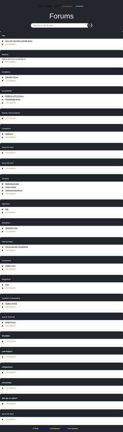 Screenshot forums.startpleintje.nl