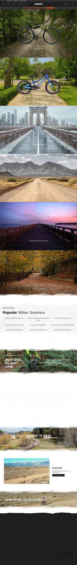 Captura de pantalla reidbikes.com