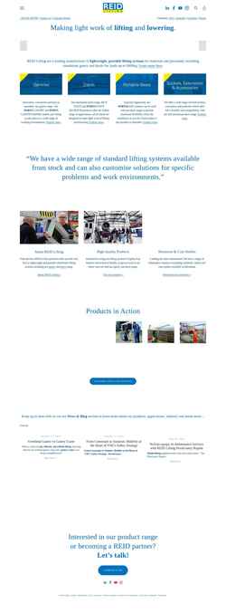 Скриншот uk.reidlifting.com