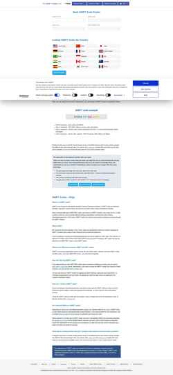 Skærmbillede www.theswiftcodes.com