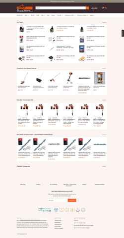 Screenshot www.sawsuppliers.com