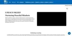 Skærmbillede mgiep.unesco.org