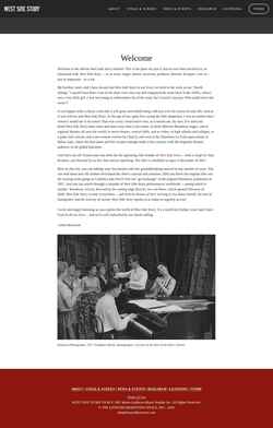 Screenshot www.westsidestory.com