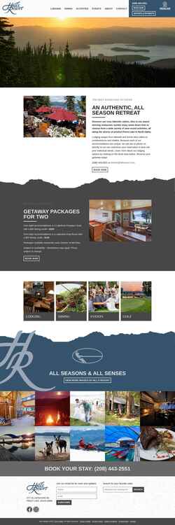 スクリーンショット www.hillsresort.com