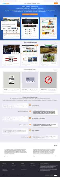 Снимак екрана www.olwebdesign.com