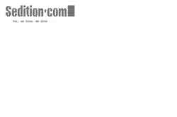 Snímek obrazovky sedition.com