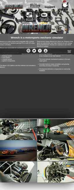 Snímek obrazovky www.wrenchgame.com