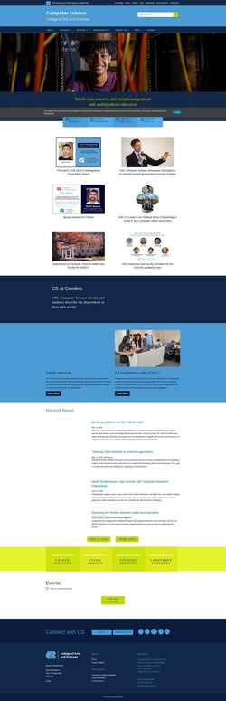 Screenshot cs.unc.edu