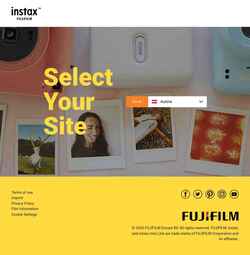 Скриншот instax.eu