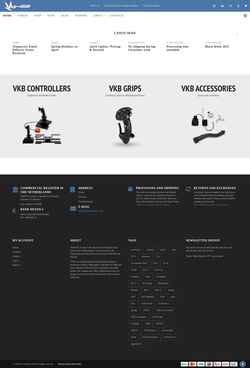 Captura de pantalla flightsimcontrols.com