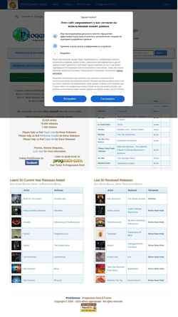 Снимак екрана www.proggnosis.com