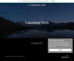 Schermata e-listening.com
