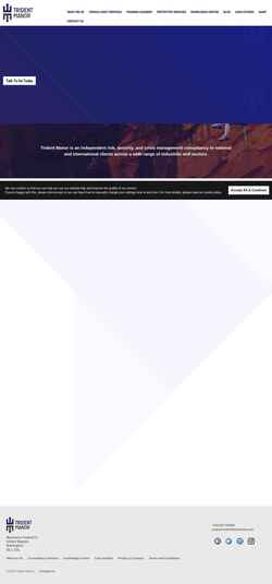 Screenshot www.tridentmanor.com