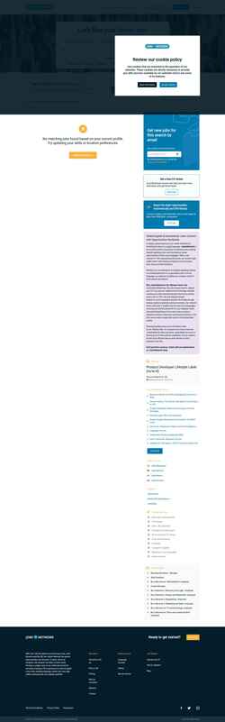Στιγμιότυπο οθόνης jobsinnetwork.com