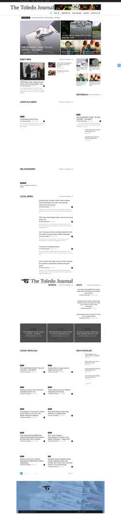 Screenshot www.thetoledojournal.com