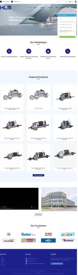 Screenshot www.hlm-transaxle.com