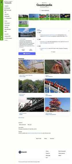 Screenshot coasterpedia.net