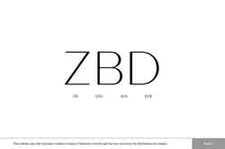 Skærmbillede www.zbdtalent.com