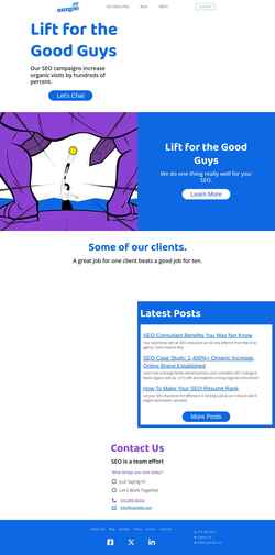 Screenshot leverable.com