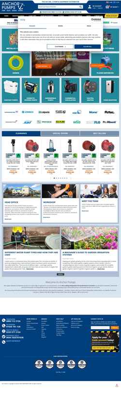 Schermata www.anchorpumps.com