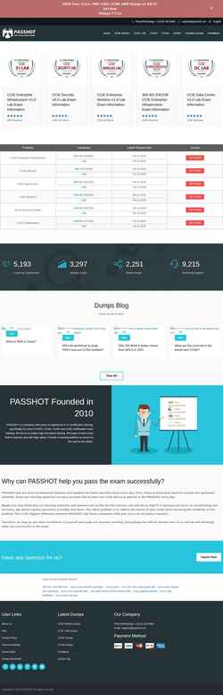 Screenshot www.passhot.com