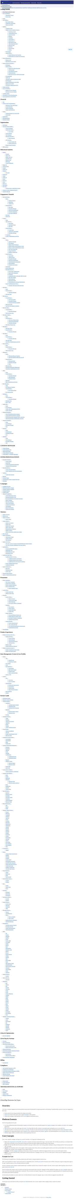 Captura de pantalla docs.clevertap.com