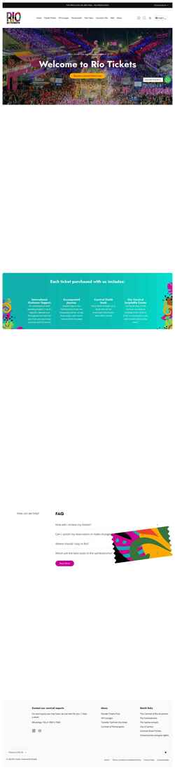 Captura de pantalla www.rio-tickets.com