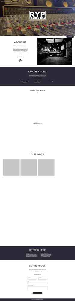 Ekran görüntüsü www.ryprecordings.com