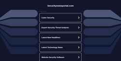 Screenshot securitynewsportal.com