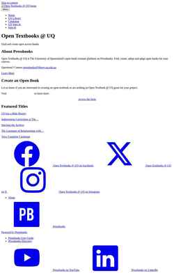 Captură de ecran uq.pressbooks.pub