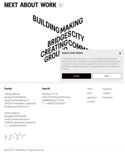 Screenshot www.nextarchitects.com