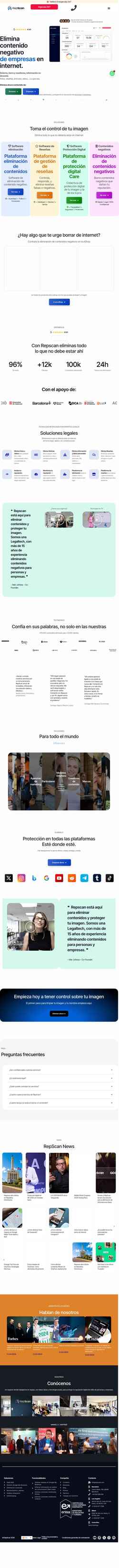 Screenshot www.repscan.com