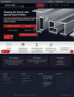 Captura de pantalla www.stainless-structurals.com