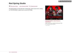 Screenshot redspringstudio.itch.io