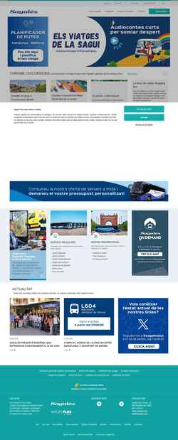 Снимак екрана www.sagales.com