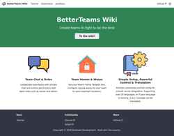 截屏 betterteams.booksaw.dev