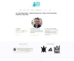 Schermata jareddees.com