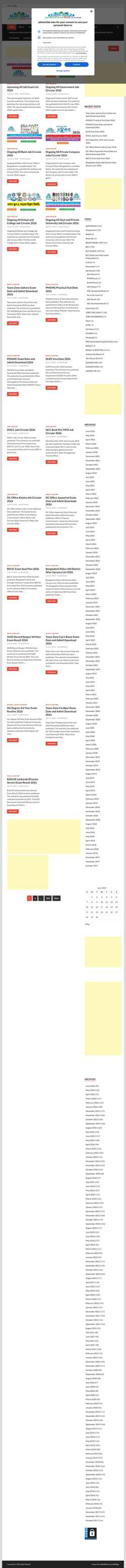 Screenshot jobstestbd.com