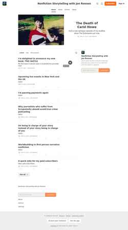 Zrzut ekranu jonronson.substack.com