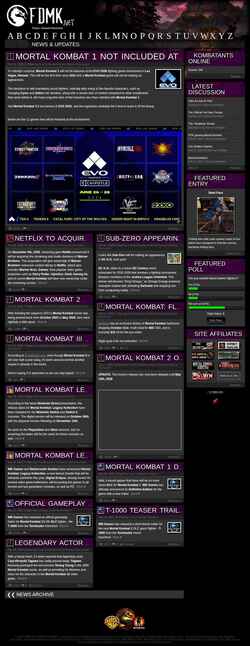 Screenshot fdmk.net
