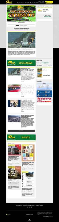 Zrzut ekranu q101.ca