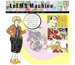 Ekran görüntüsü theleemsmachine.com