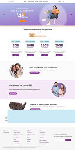 Снимак екрана www.good2gomobile.com